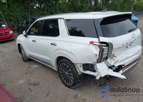 2024 Hyundai Palisade Calligraphy from USA, damaged, VIN KM8R7DGE7RU664258